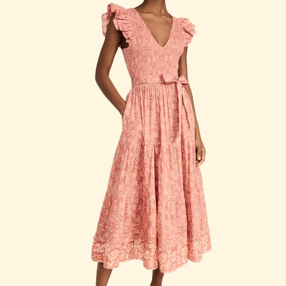 Cleobella Rita Ankle Dress in Camara Floral - Picture 2 of 9
